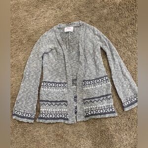 Girls Justice Cardigan Sweater Size 10